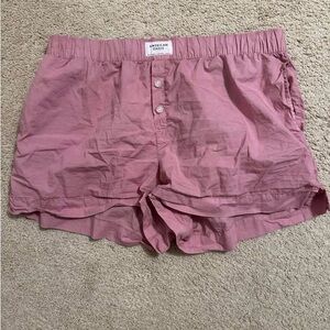 American Eagle Outfitters Pink Women's Boxer Shorts